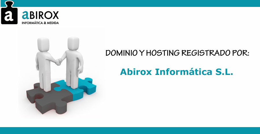 Dominio y hosting Abirox
